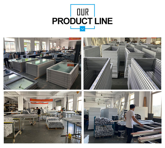 shanghai xuanyu building windows and doors co.,ltd Produktionslinie des Herstellers